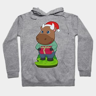 Bull Christmas Package Hoodie